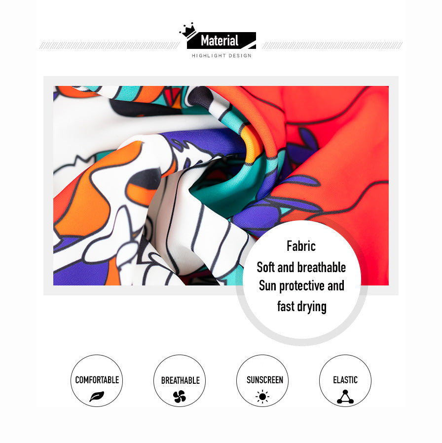 Baby Kids Boy Girl's Printed One Piece Swimming Suit n Free Cap 718156-06 Caricature - Little Kooma