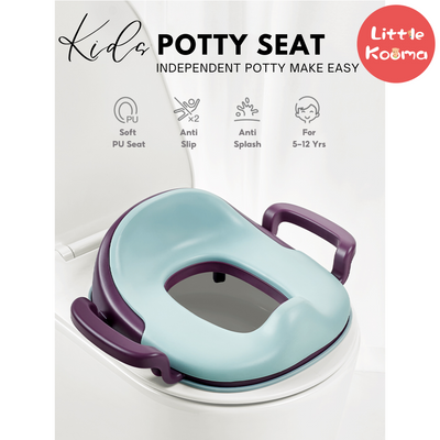Babycare Premium Kids Potty Seat Non-Slip Potty with Splash Guard and Handles - Little Kooma