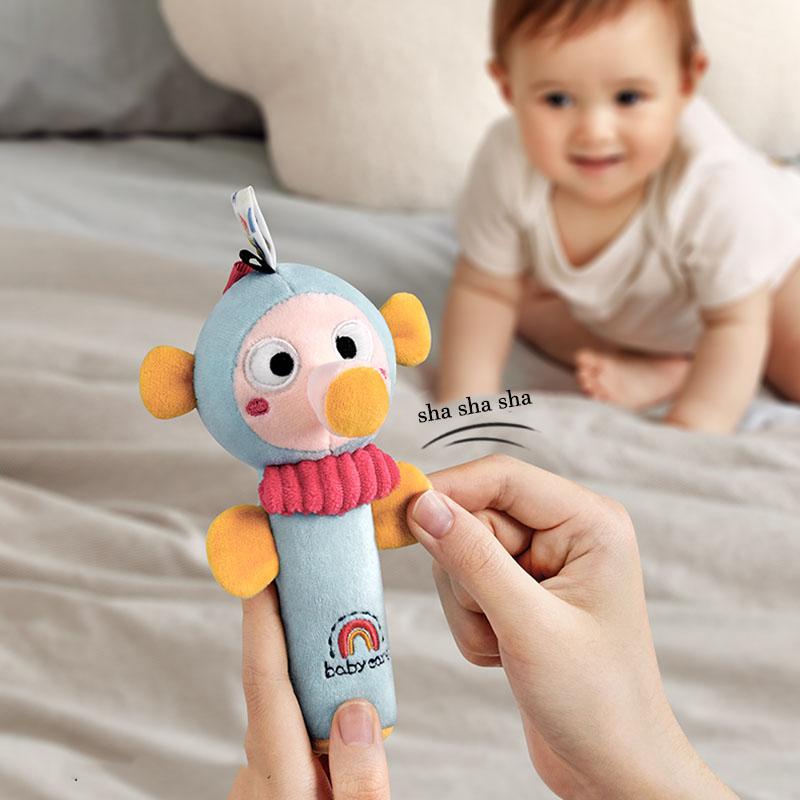 Babycare Plush Toy Baby Rattle Soothing Toy - Little Kooma