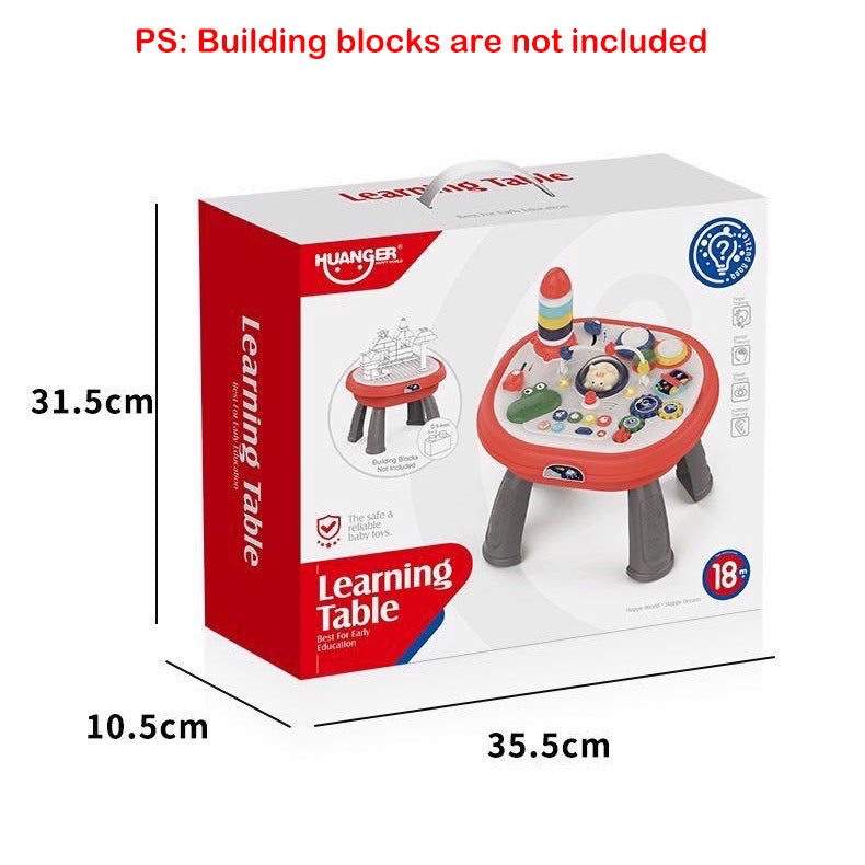 4-In-1 Multi-Functional Baby Activity Center & Toddler Play Table For 1-3 Years Kids - Little Kooma