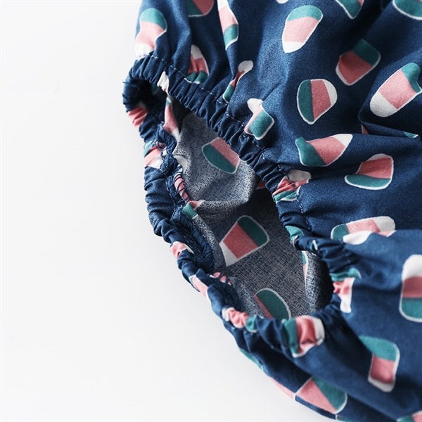 Baby Girl Ruffled Top w Bowtie n Knickers Set - 1006 - Little Kooma