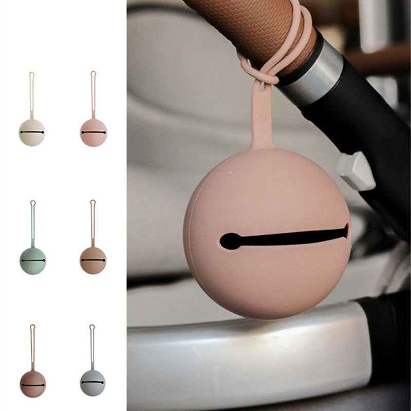 Baby Pacifier Teether Toy Food Grade Silicone Holder Case - Little Kooma