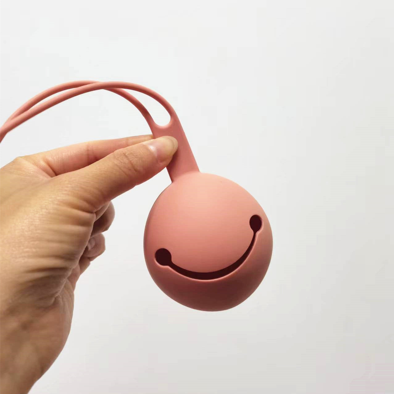 Baby Pacifier Teether Toy Food Grade Silicone Holder Case - Little Kooma