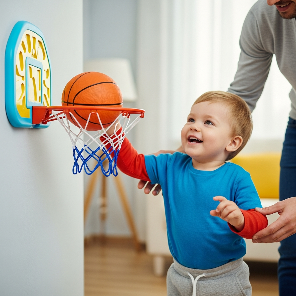 Creating Fun Family Bonding Moments with a Wall-Mounted Basketball Hoop
