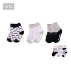 Hudson Baby Socks 3 Pairs Pack Anti-slip - Little Kooma