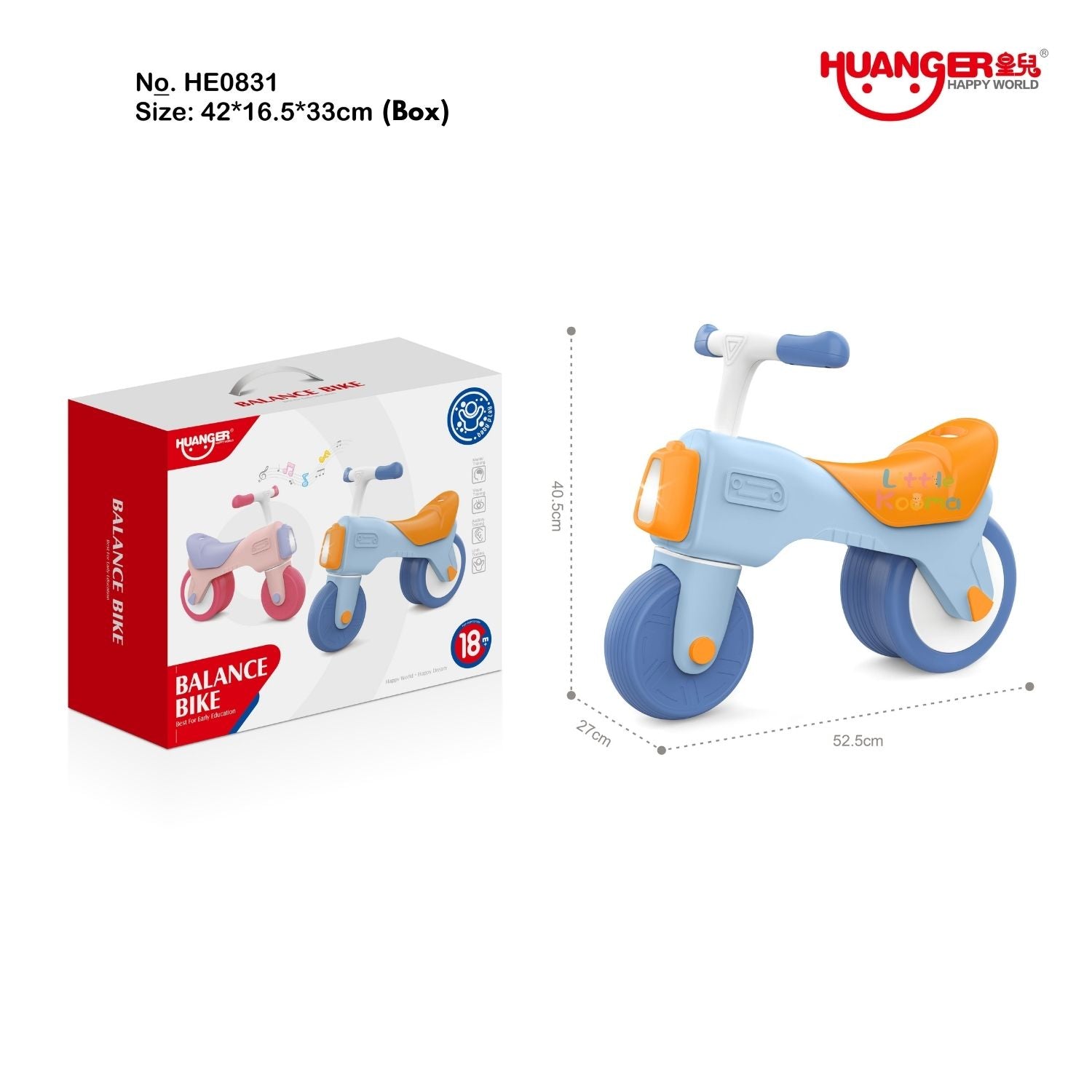 Ready Stock Kids Balance Bike Toddler Walker Lightweight Silent Indoor Outdoor 18 Months + - Little Kooma