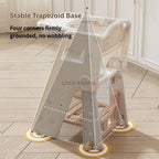 Ready Stock Foldable Baby High Chair & Kids Study Chair – Adjustable Height, Safety Guard, Learning Tower