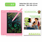 Kids LCD Writing Tablet & Reusable Doodle Board with Stylus 2 Years + | 8.5", 10" & 12"