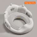 Ready Stock Baby Potty Training Toilet Seat with Anti-Slip Step Stool & Soft Cushion - Little Kooma