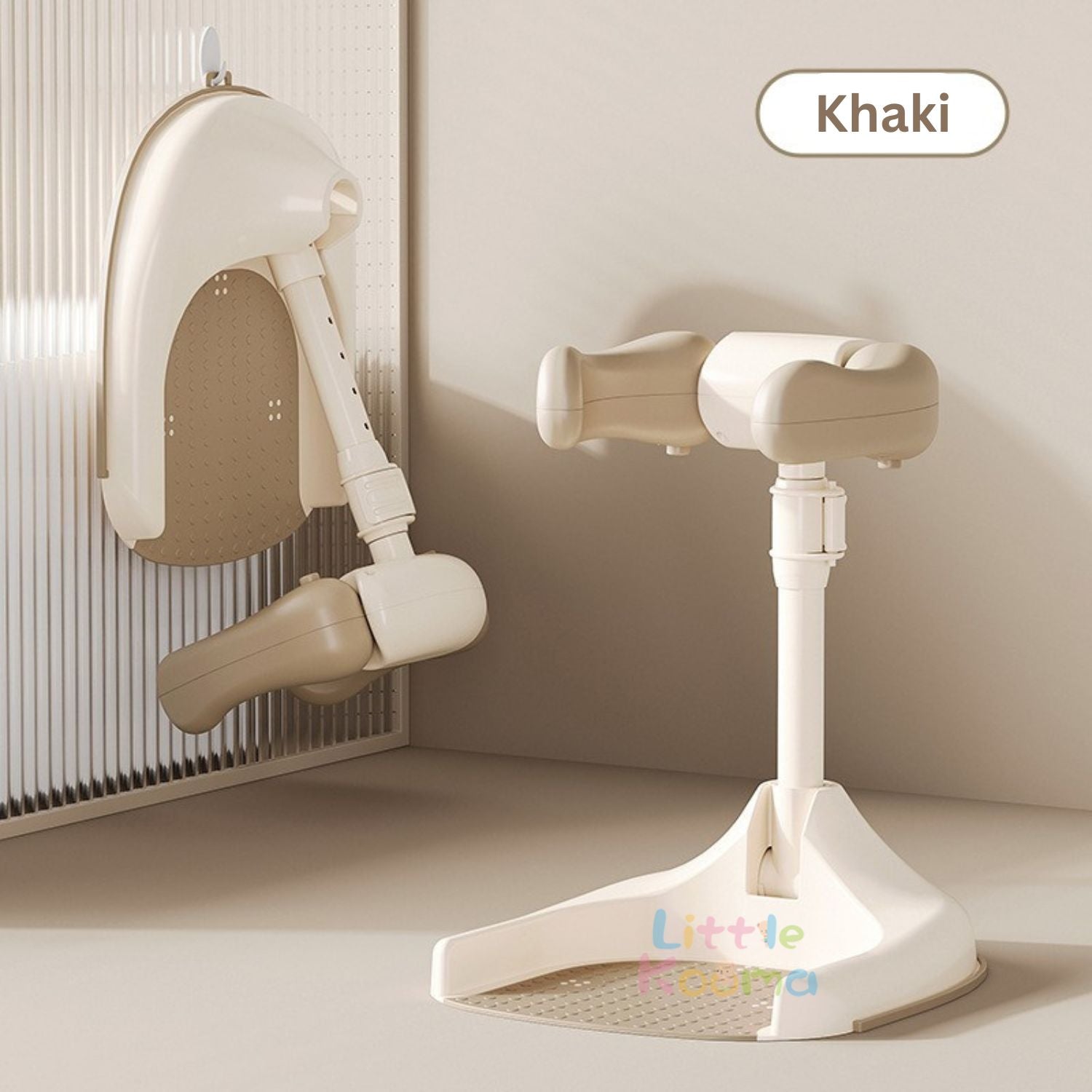 Ready Stock Baby Standing Bath Support Seat Anti-Slip Shower Helper Stand