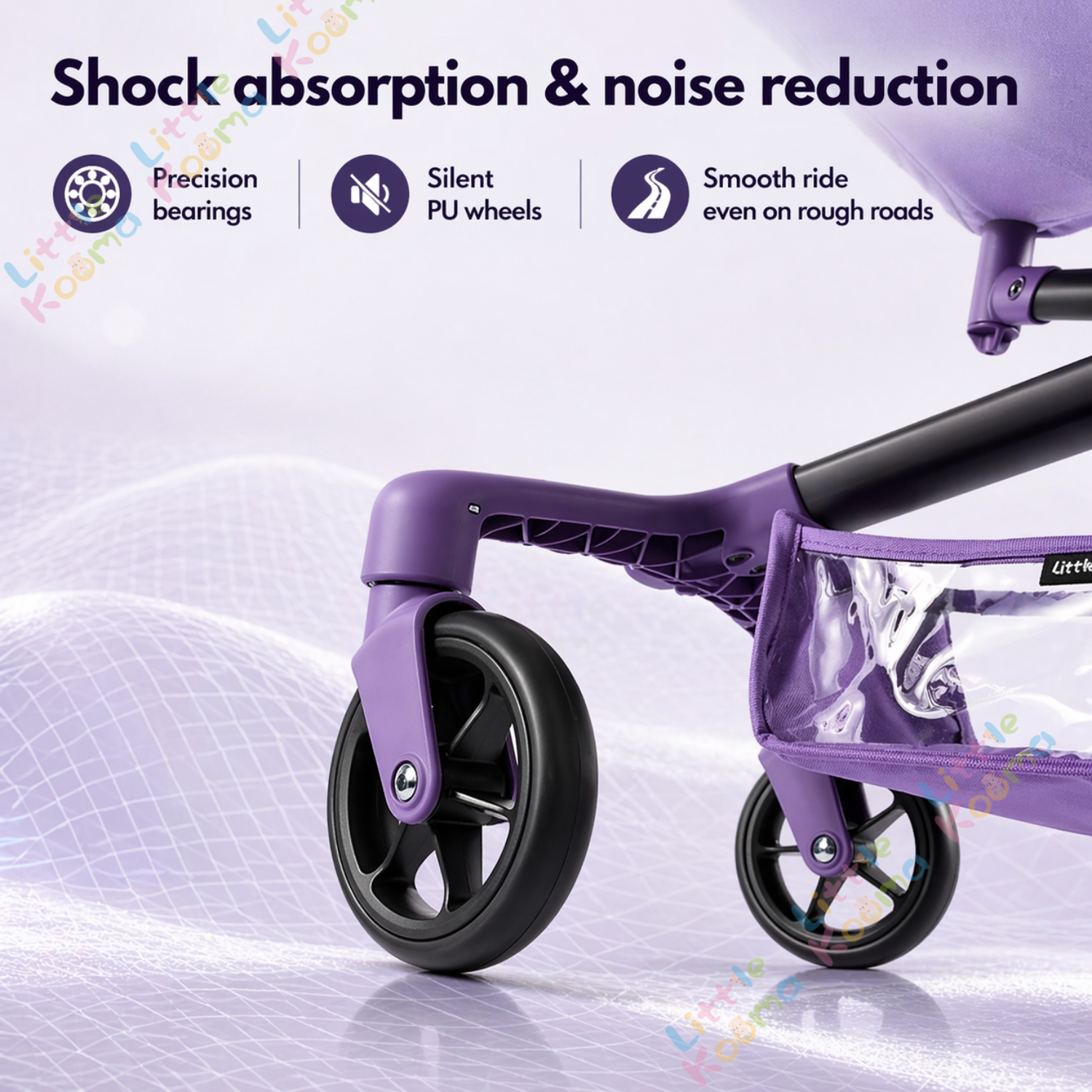 Ready Stock Baby Stroller Lightweight Foldable Cabin Size Travel Compact Portable Newborn Toddler - Little Kooma