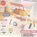 Mobile Foldable Multi-functional Baby Diaper Changing Station Table Adjustable Height - Little Kooma