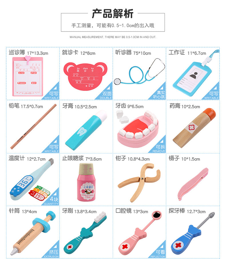 Doctor Toy Set Clearance Sale 3 Years + - Little Kooma