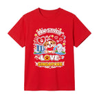 Singapore National Day Kids Red T-Shirt Family Matching Outfit - PAW-SiTIVELY Love Singapore