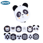 New Born Baby Boy LED Light Swaddle Socks Plush Blanket Romper Rattles Grey Bear Suitcase Mummy Makeup Box Gift Hamper Gift Box Set - Little Kooma