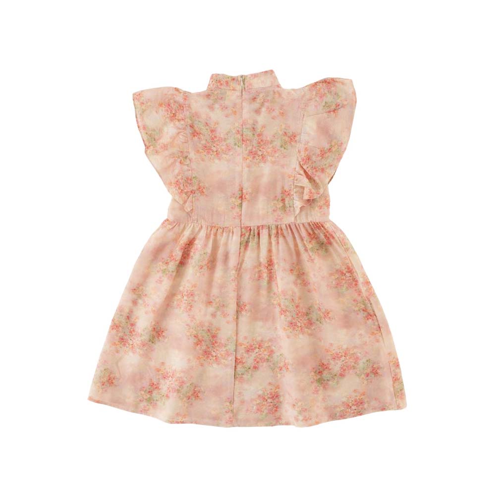 Singapore Souvenir Gift Pink Floral Baby Kids Girl Cheongsam Dress 0850 - Little Kooma