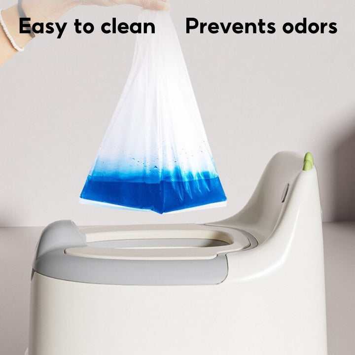 Baby Toddler Infant Boy Girl Plastic Cute Dinosaur Potty Training Seat Potty Toilet Chair With Closing Lid - Little Kooma