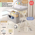 Mobile Foldable Multi-functional Baby Diaper Changing Station Table Adjustable Height - Little Kooma