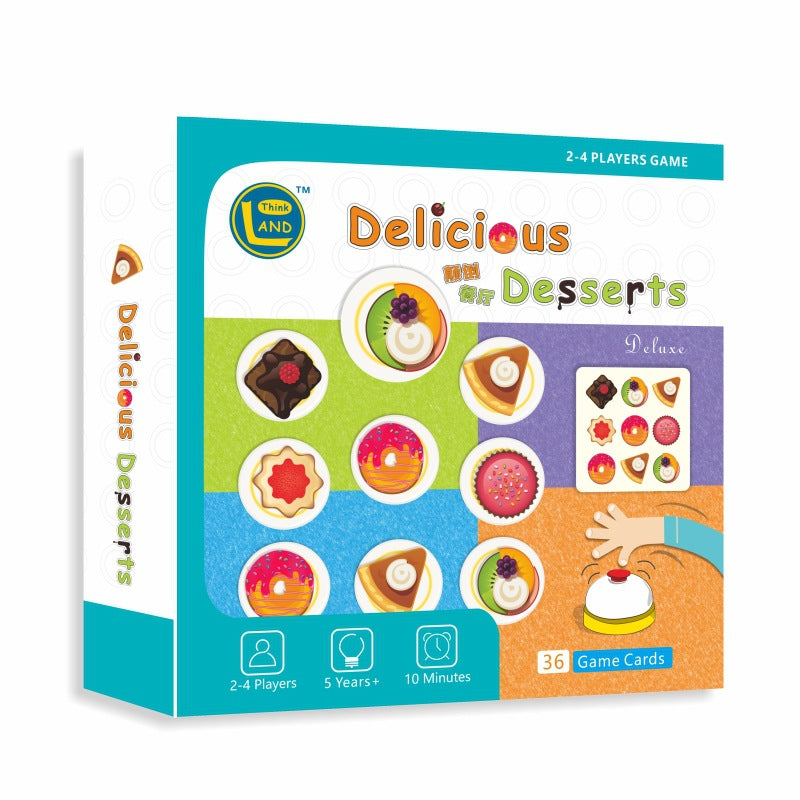 Delicious Desserts 2-4 Players Game Clearance Sale 5 Years +