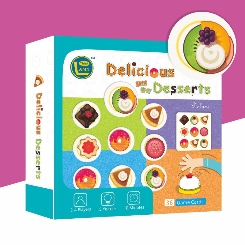 Delicious Desserts 2-4 Players Game Clearance Sale 5 Years +