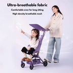 Ready Stock Baby Stroller Lightweight Foldable Cabin Size Travel Compact Portable Newborn Toddler - Little Kooma
