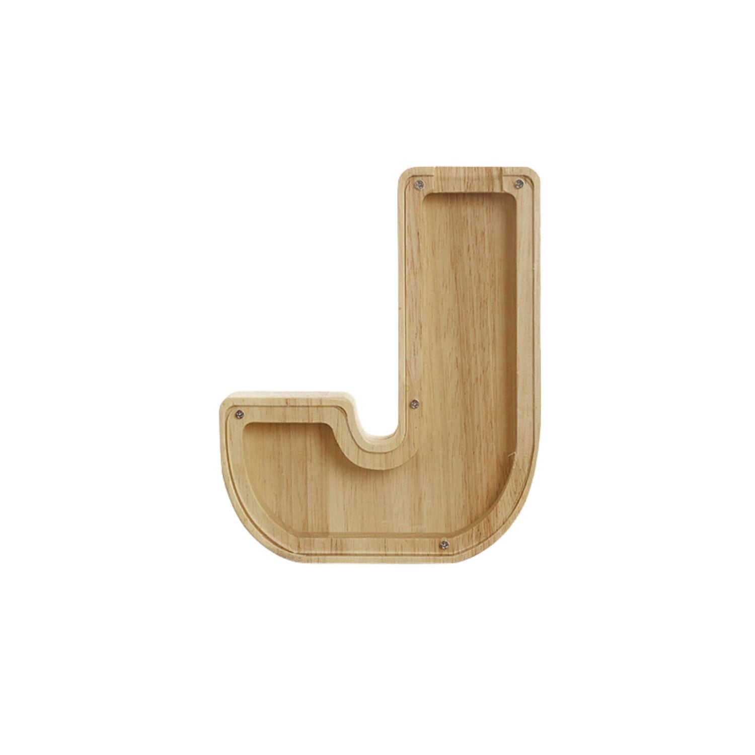 Wooden Cartoon Alphabet Piggy Bank Clearance Sale 3 Years +