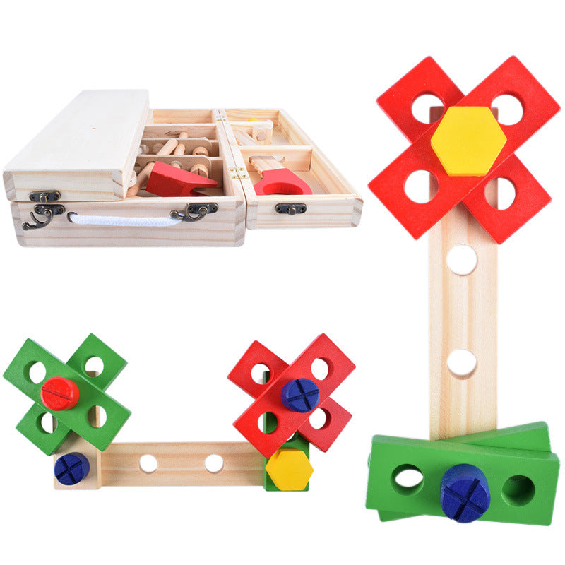 Kids Wooden Tool Box Clearance Sale 3 Years +