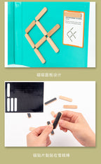 Wooden Magnet Sticks Clearance Sale 3 Years + - Little Kooma