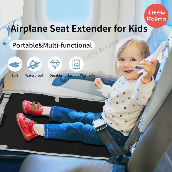 Baby Kids Portable Airplane Seat Extender Adjustable Buckles - Little Kooma