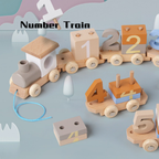 Digital Building Block Set Column Train for Kids Toddler Boys and Girls 3 Years + - Little Kooma