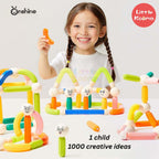 Ready Stock Magnetic Building Toy for Kids Pop Tube Sticks Creative STEM Toy 3+
