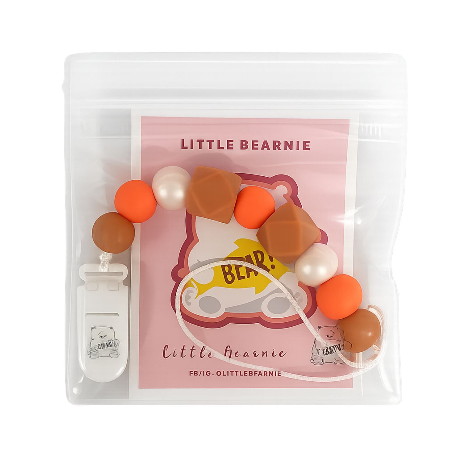 Little Bearnie Baby Teether Clip Sets - Little Kooma