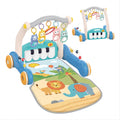 3-in-1 Baby Play Mat, Gym & Walker – Adjustable Piano Playmat, Tummy Time Activity Center, and Infant Walker for Boys & Girls 0 Month + - Little Kooma