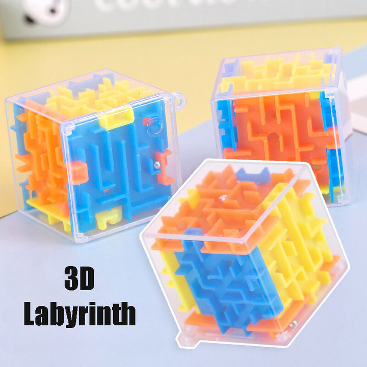 3D Labyrinth Fidget Fun Educational Puzzle Maze Game for Kid 3 Years + - Little Kooma