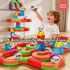 eady Stock Magnetic Anti-Gravity Track Car DIY Electric Train Toy Set STEM Learning Gift for Kids 3+ - Little Kooma
