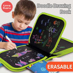 Ready Stock Kids Drawing Book Reusable Doodle Board Wipe Clean Travel Toy Mess Free Coloring Set - Little Kooma