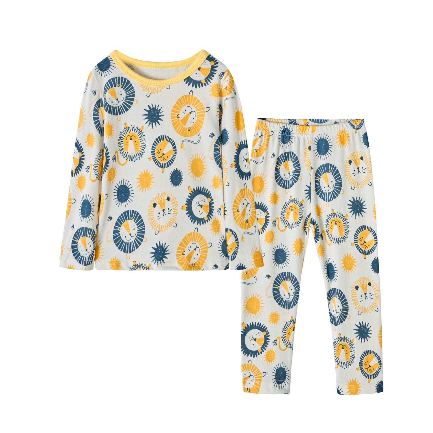 Baby Kids Pajamas Lion Top n Pants Set