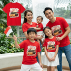 Singapore National Day Kids Red T-Shirt Family Matching Outfit - TANK YOU SINGAPORE - Little Kooma