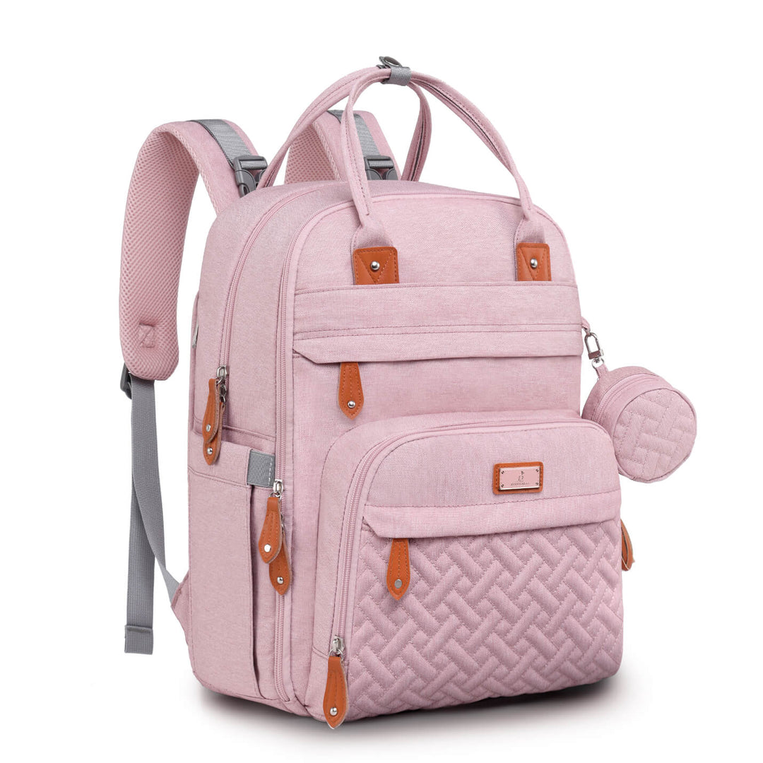 BabbleRoo Original Unisex Baby Diaper Bag Backpack Changing Bags with Changing Pad Insulated Pockets & Pacifier Holder for Boys Girls WELAVILA Large Multifunction Travel Back Pack for Mom & Dad - Little Kooma