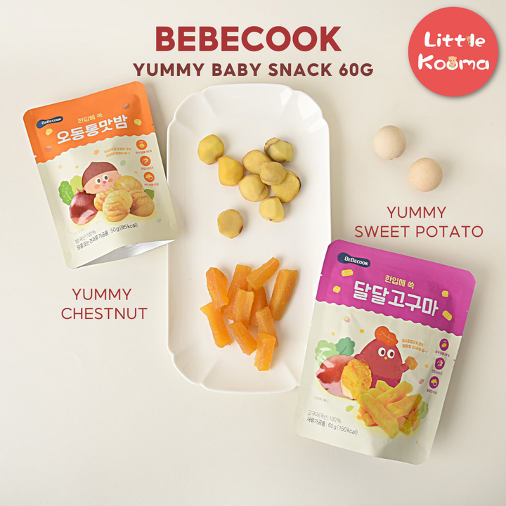 Baby Yummy Snack Pack For 12 months Baby With Sweet Potato and Chestnut - My First Yummy Snack By BeBecook