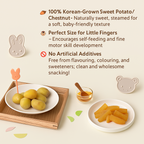 Baby Yummy Snack Pack For 12 months Baby With Sweet Potato and Chestnut - My First Yummy Snack By BeBecook - Little Kooma