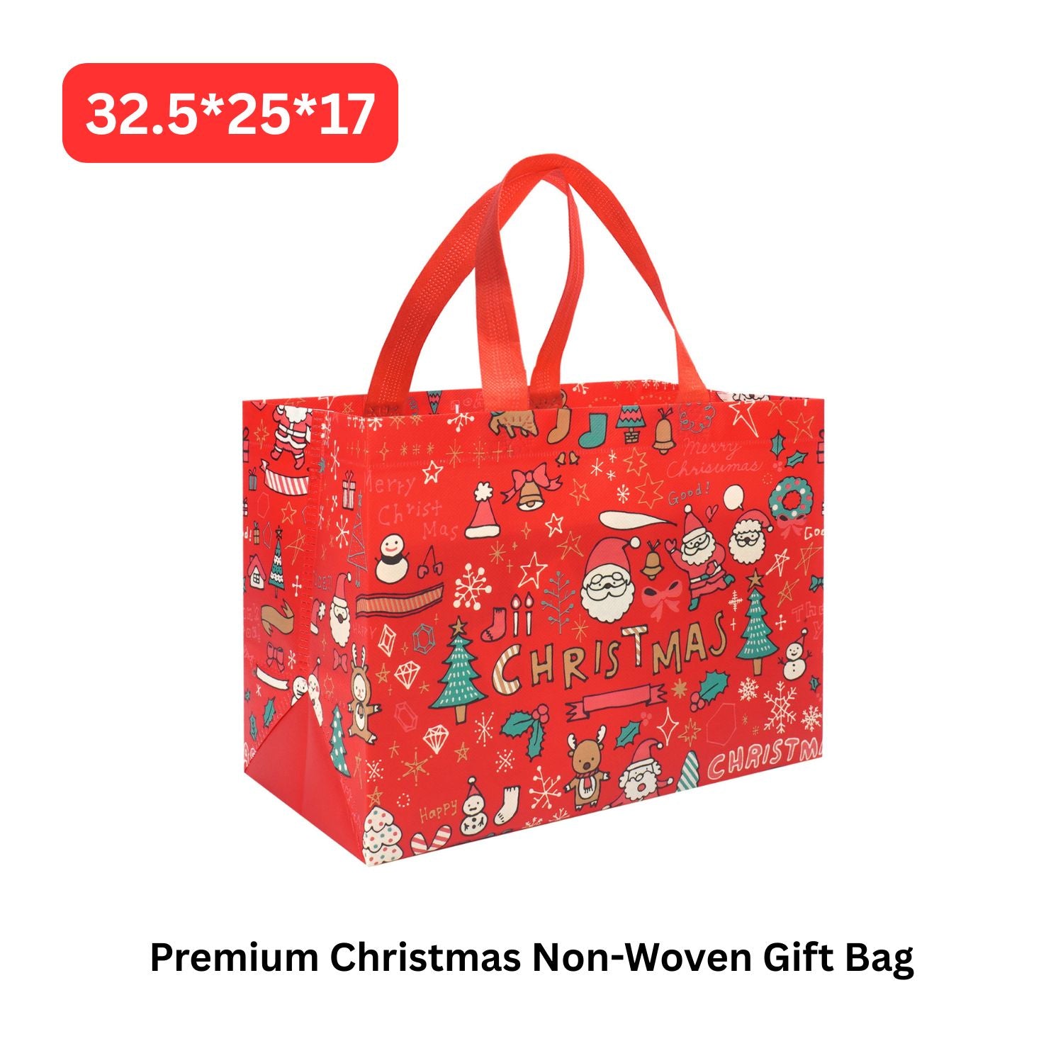 Premium Christmas Non-Woven Gift Bag