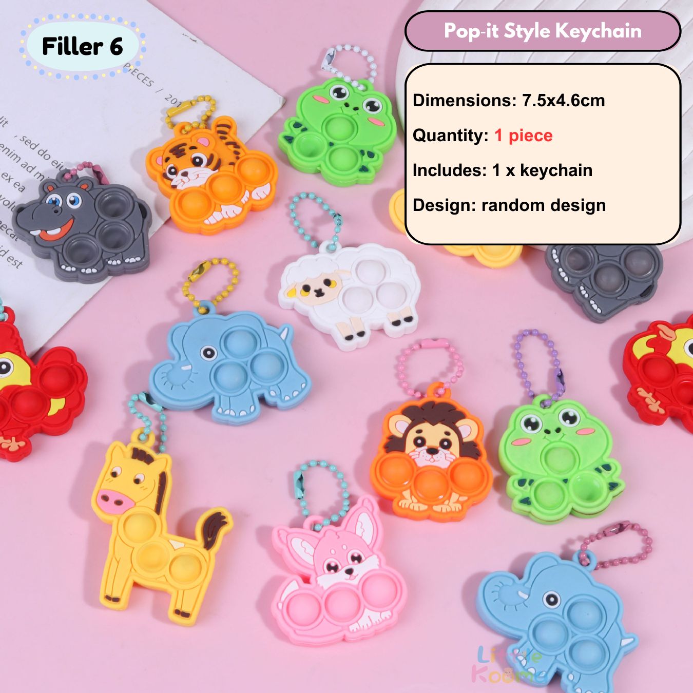 Ready Stock Kids Kindergarten Party Gift Bag Toys Set Cake-cutting Sessions Party Return Gifts Birthday Goodie Bag - Little Kooma