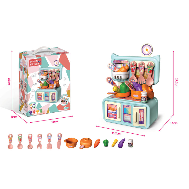 Baby Toddler Kids' Dream Kitchen Toy Pretend Play - Little Kooma