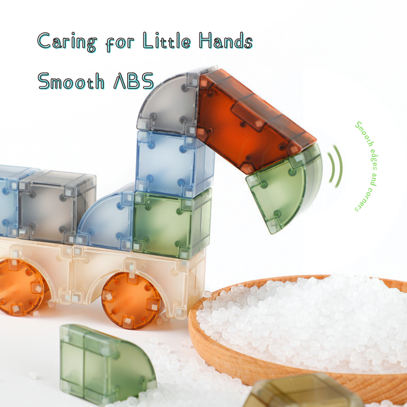 Baby & Kids 3D Magnetic Thinking Building Blocks Set Early Educational Toy 3 Years + - Little Kooma