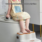 Ready Stock Baby Potty Training Toilet Seat with Anti-Slip Step Stool & Soft Cushion