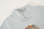Singapore Souvenir Gift Vitality n Wisdom Blue Family Set Baby Boy Cheongsam Romper 0843 - Little Kooma