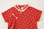 Singapore Souvenir Gift Blessing and Joy Family Set with Lucky Fu Characters Baby Kids Girl Cheongsam Dress 0830 - Little Kooma