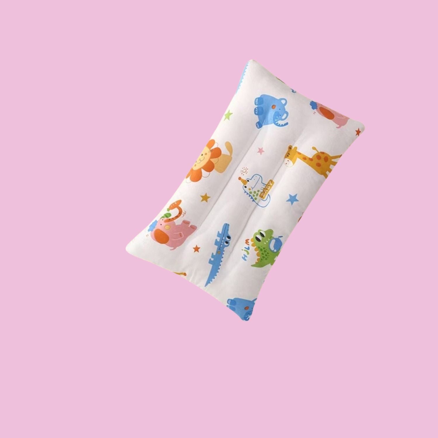 Baby Kids Double-sided Soothing Dotted Velvet Pillow