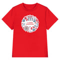 National Day NDP 2024 Red Top - Baby Kids Red T-shirt Singapore Wreath MBS Merlion National Day Top Outfit - Little Kooma